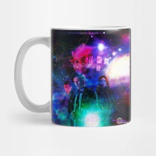 time and space 11th Doctor Amy and Rory Mug